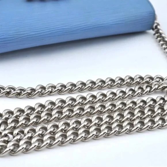 Louis Vuitton Tribal Mask Shoulder Bag Epi leather Cross Body Bag White M60795 - Picture 5 of 16